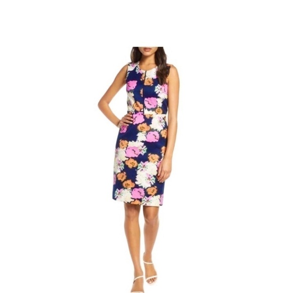 J. Crew Portfolio Shift Dress
Navy Petunia Print - Picture 2 of 9